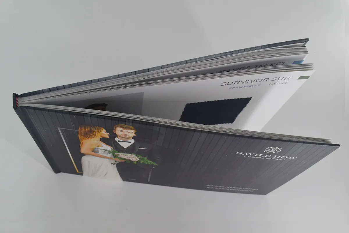 hardcover catalog printing