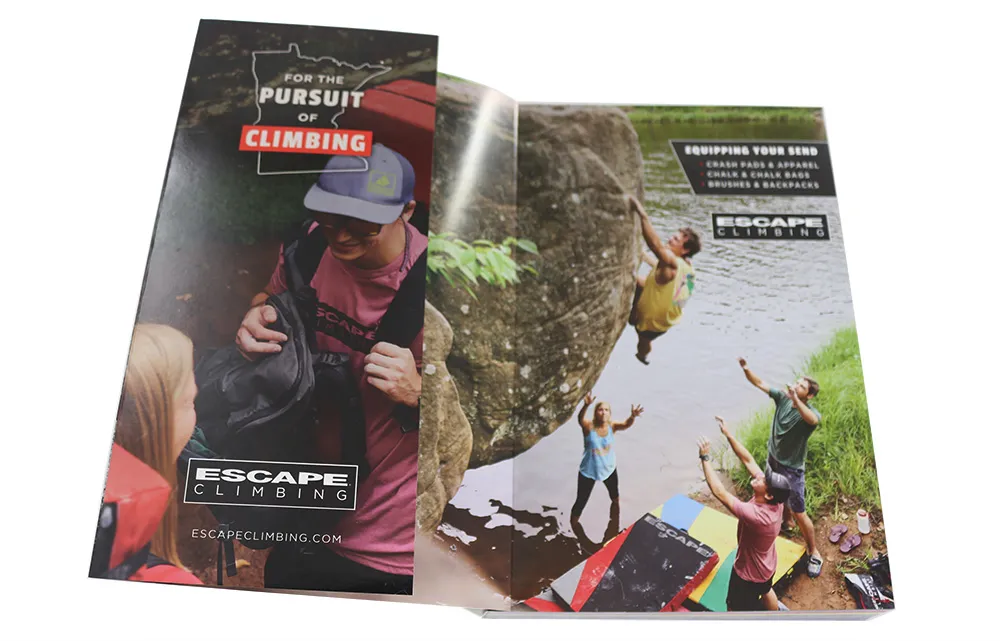 paperback book with flap