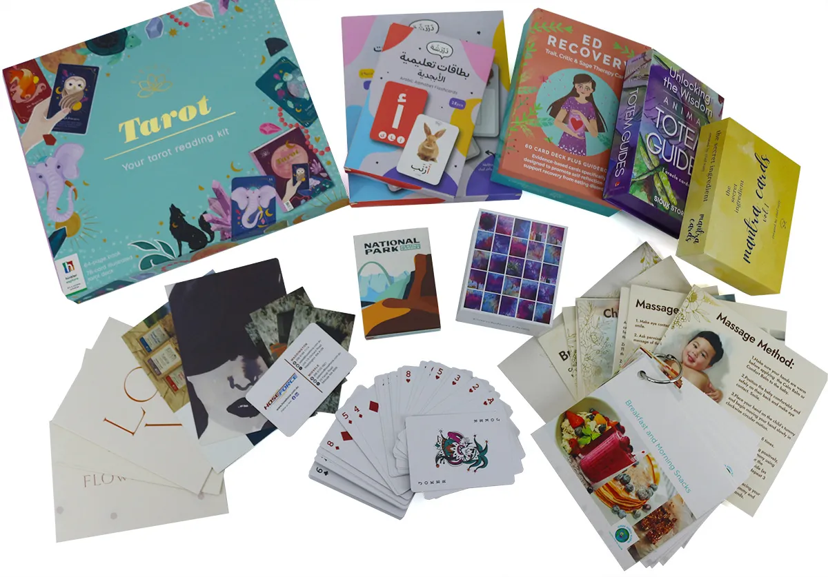 custom printed cards