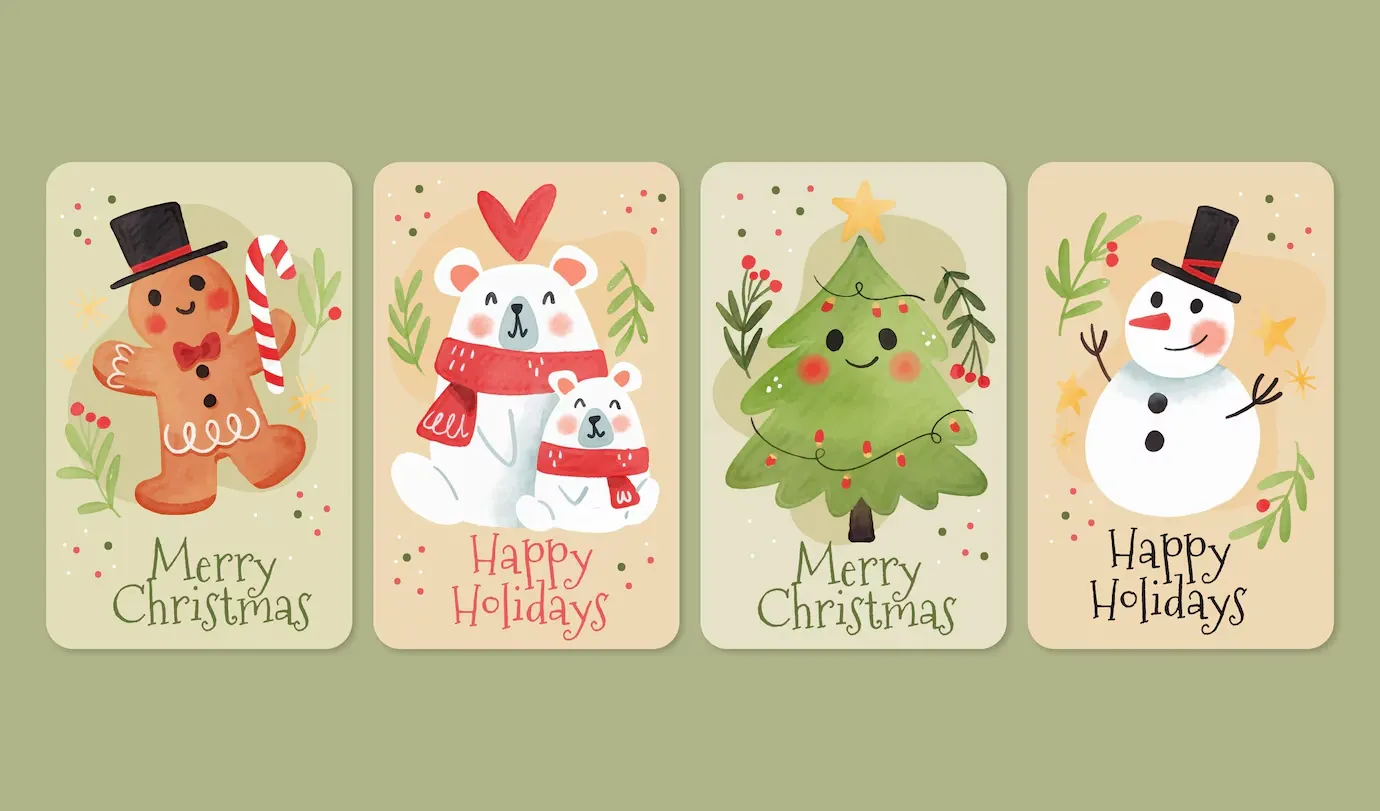 watercolor-christmas-cards