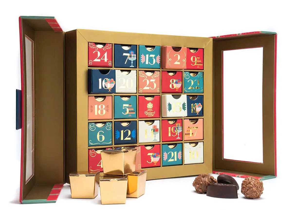 custom advent calendar box