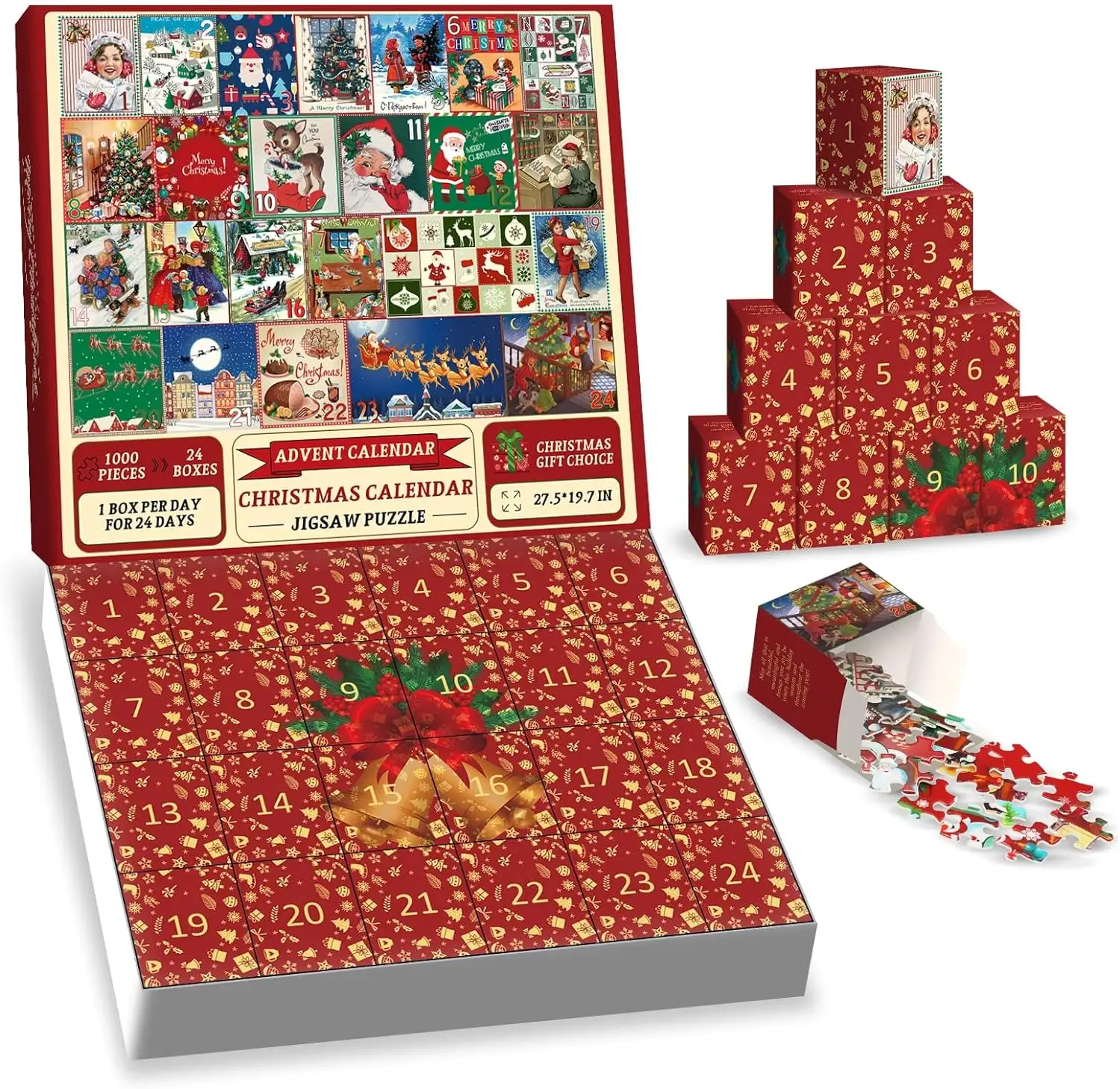 custom puzzle advent calendar