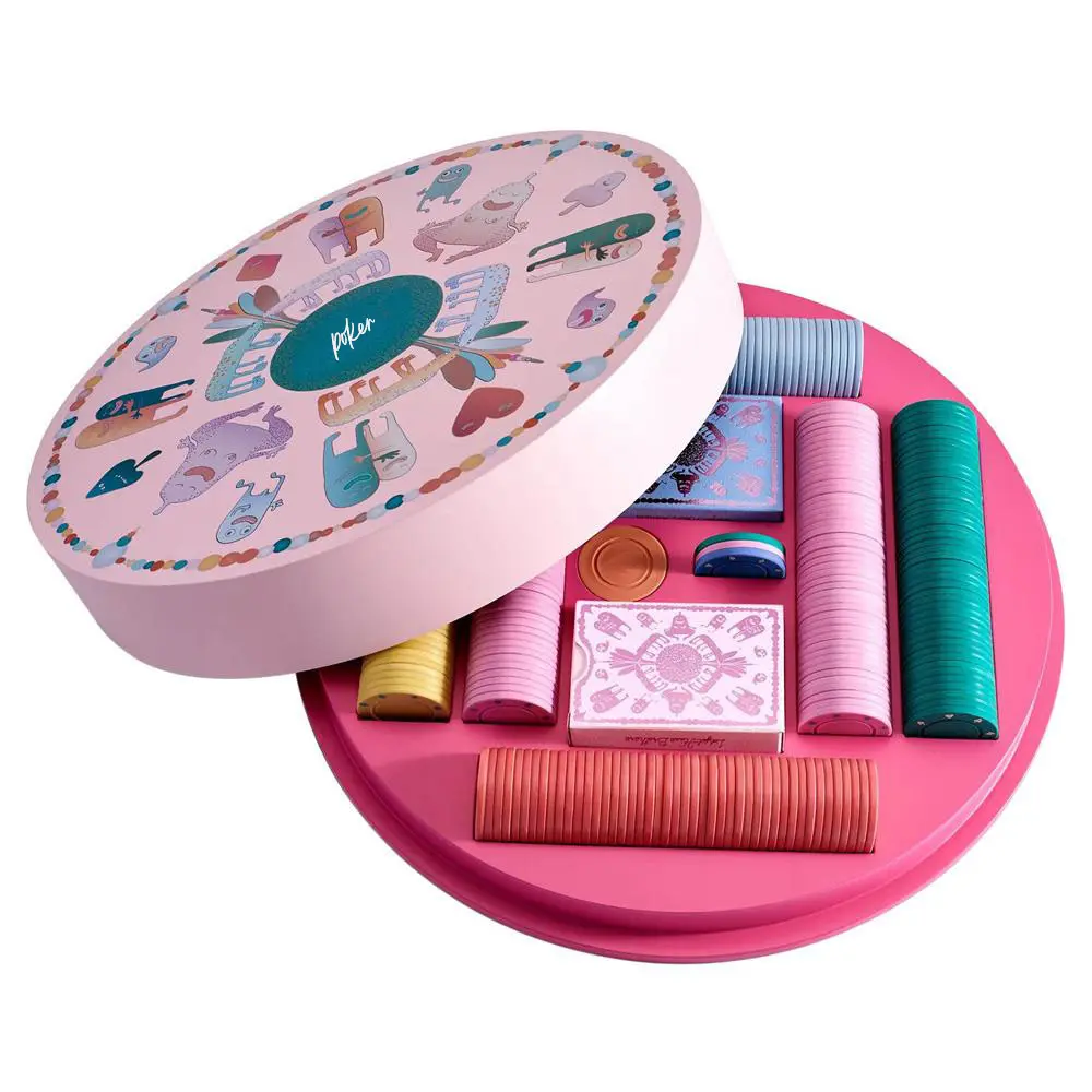 round shape board game box