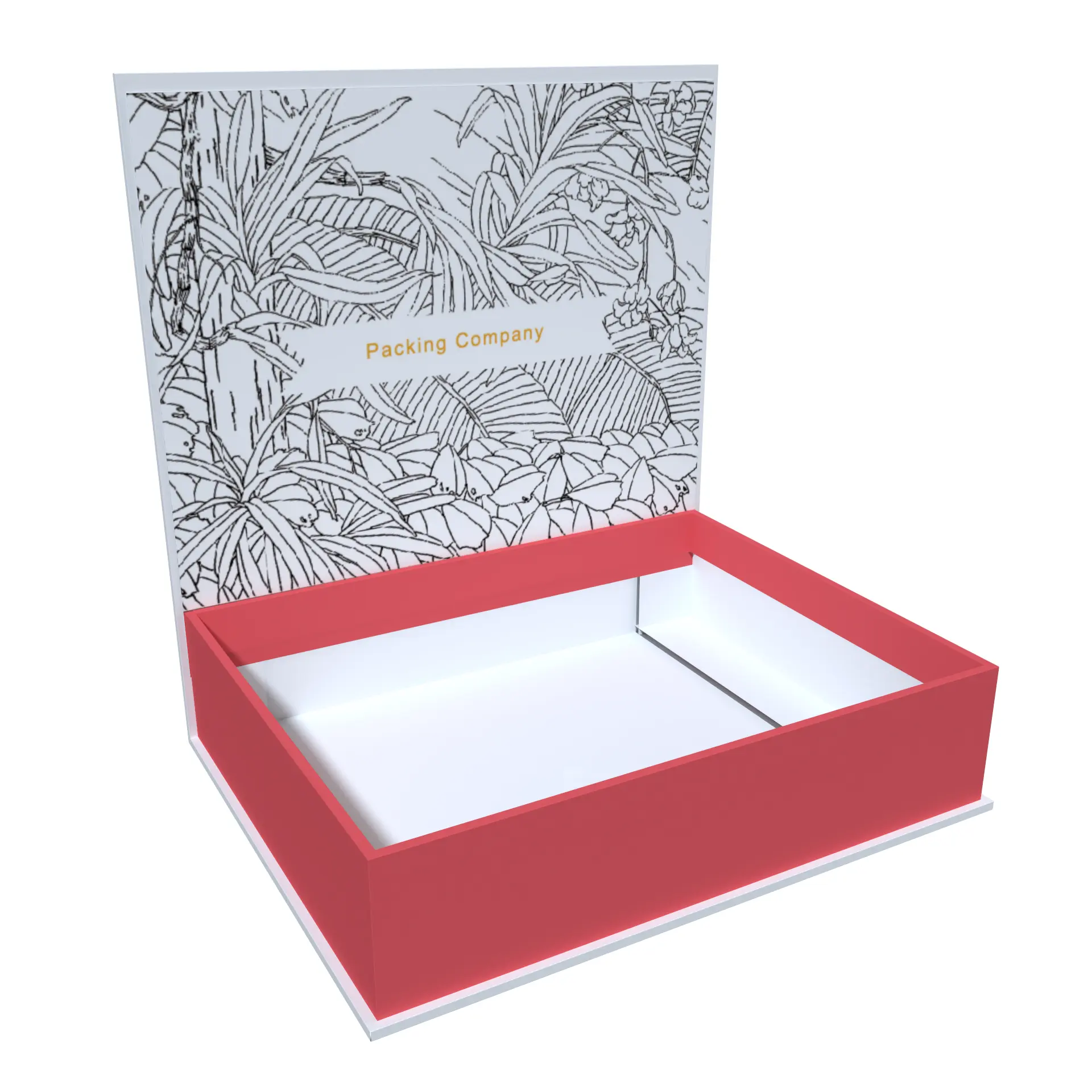 book style rigid box