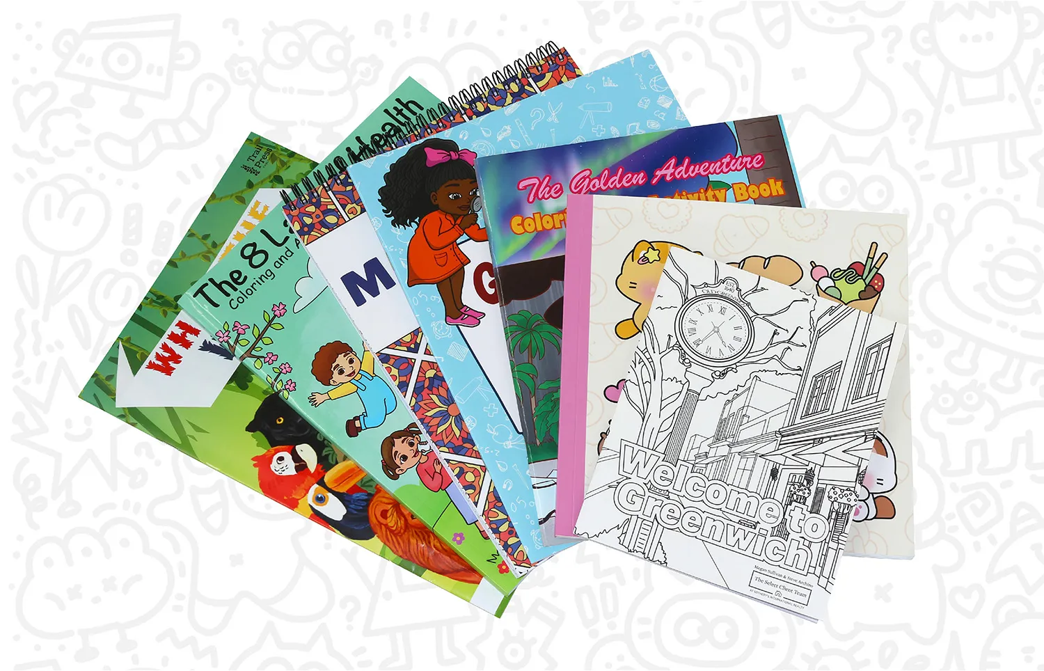 custom coloring books for kids