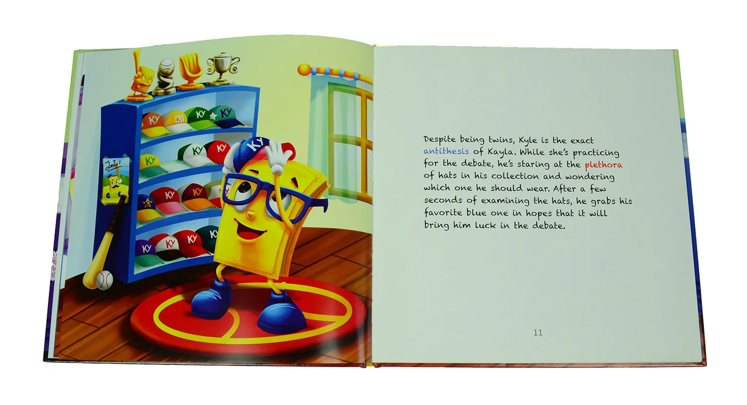 single full bleed page