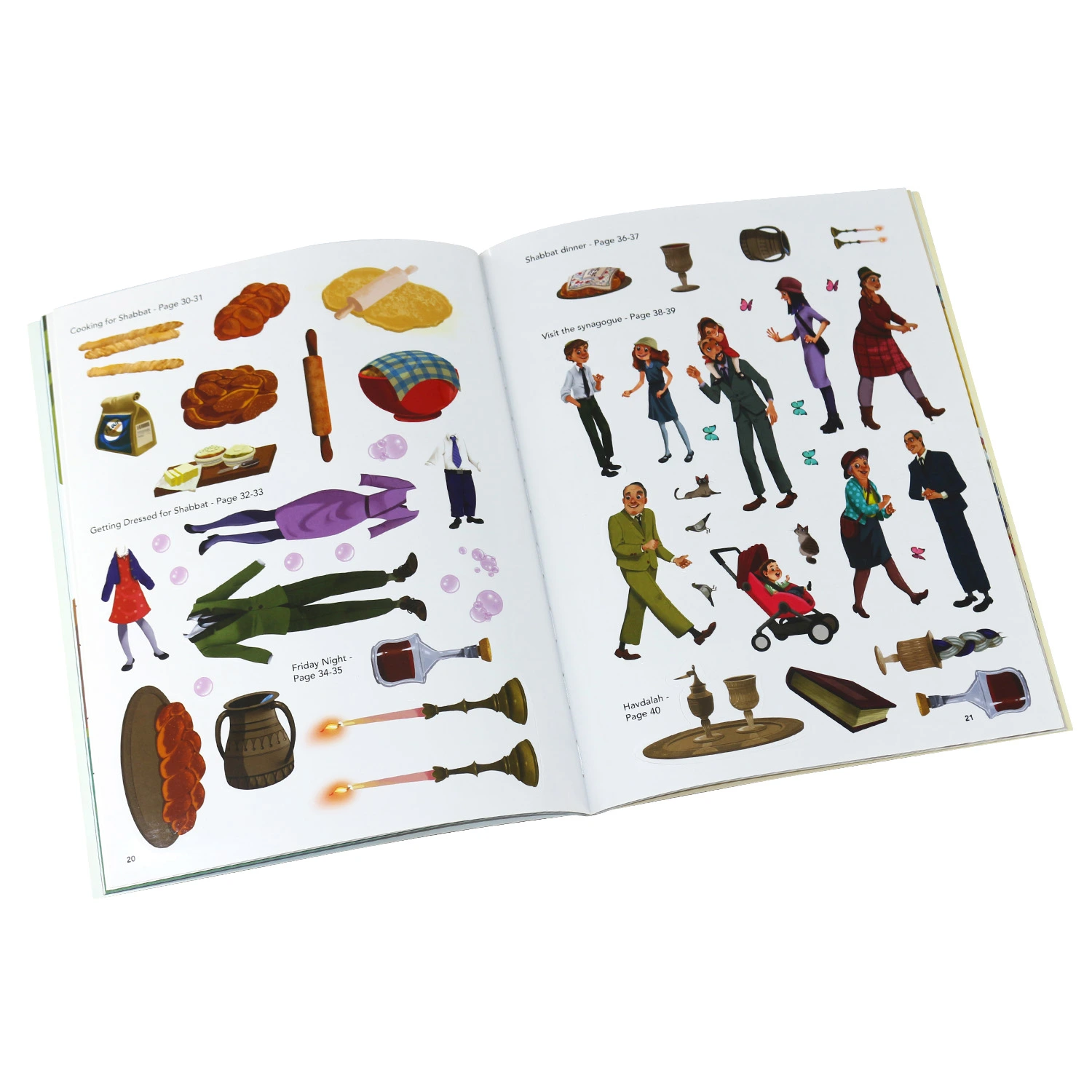 sticker book printing-1