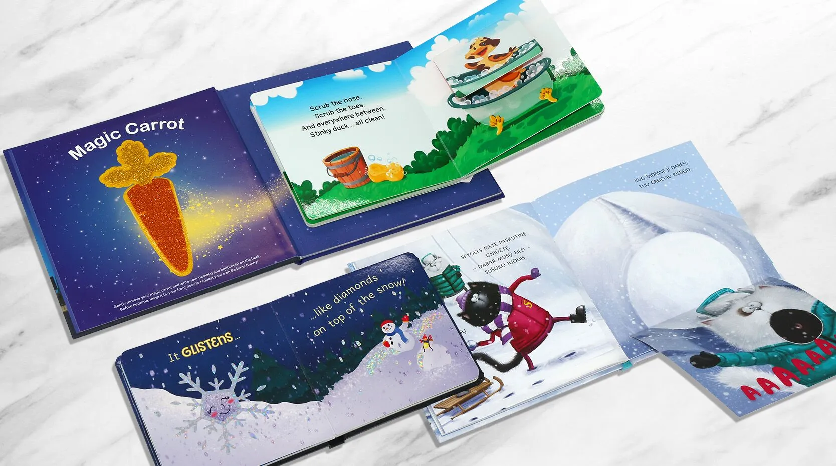 custom interactive children's book