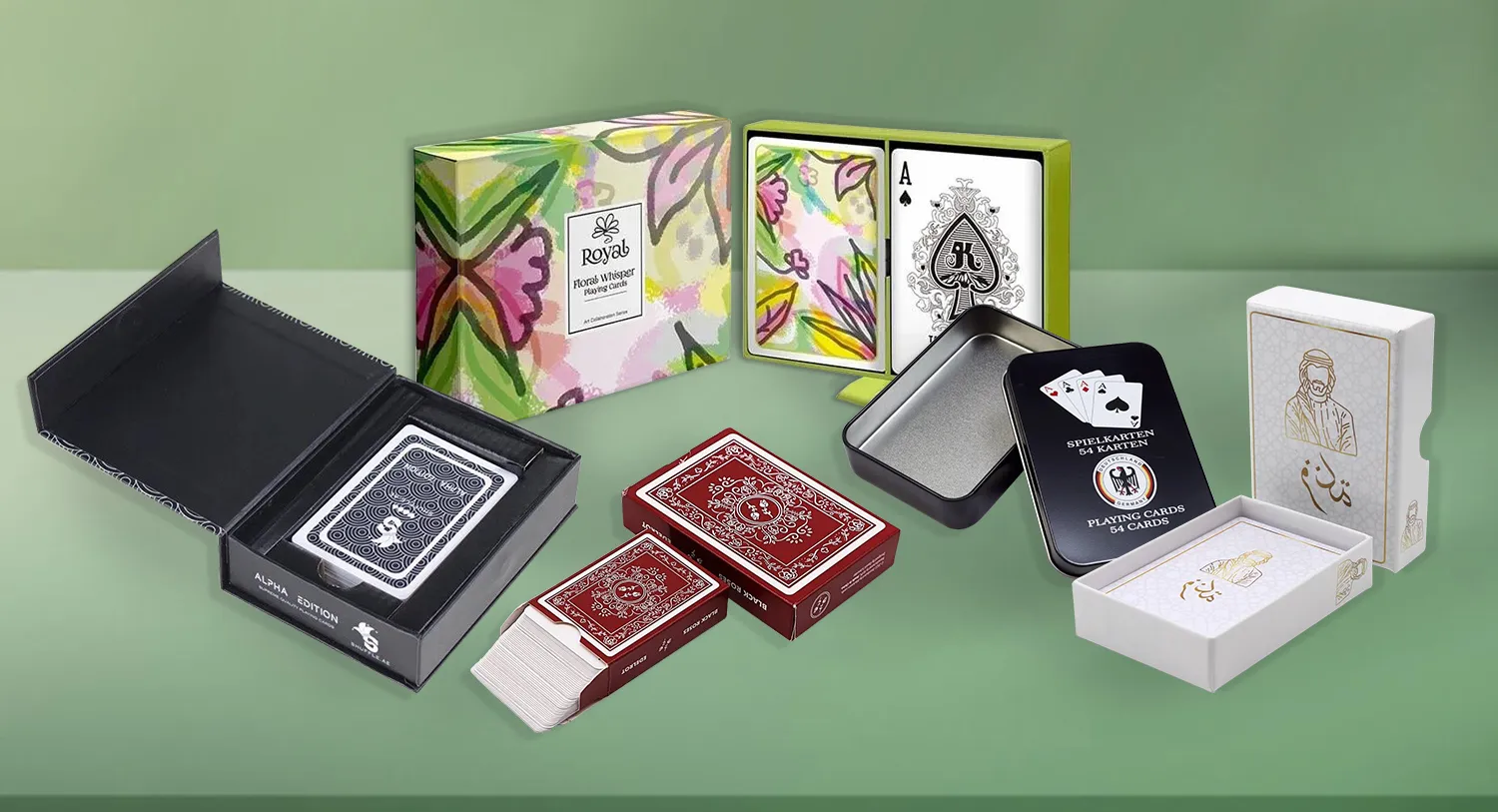 custom playing card box