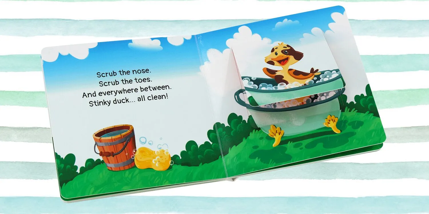 cut window board book