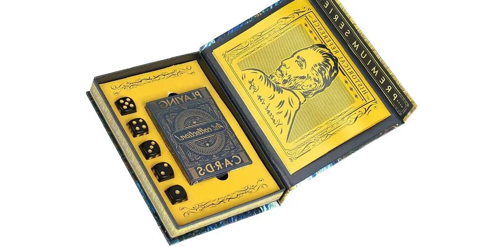 playing card magnetic rigid box