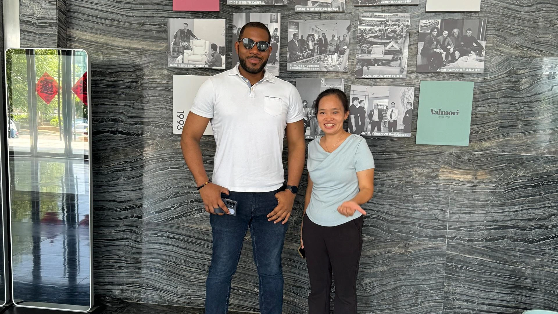 American Customers Tour Our Printing Factory