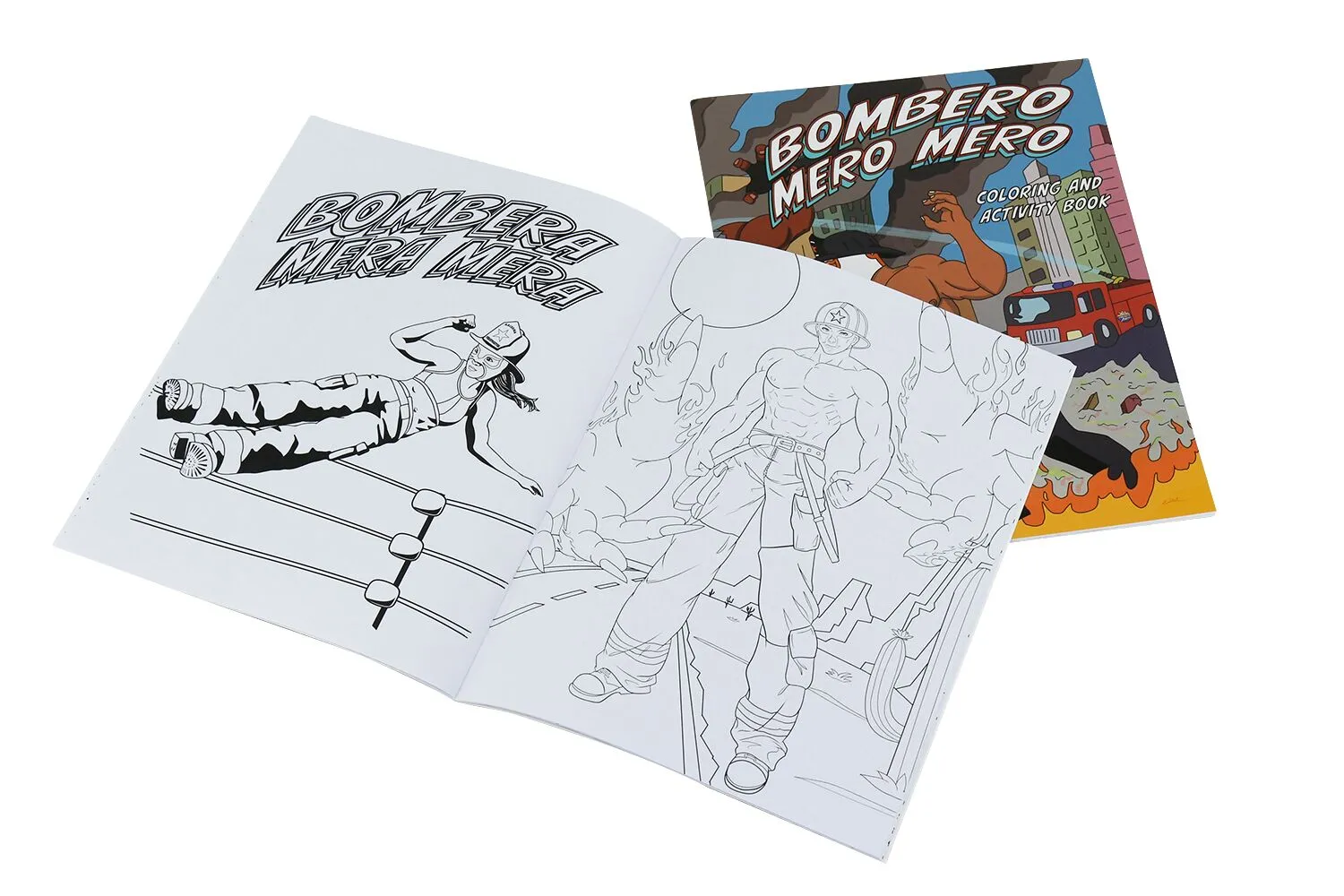 comic coloring book printing-1