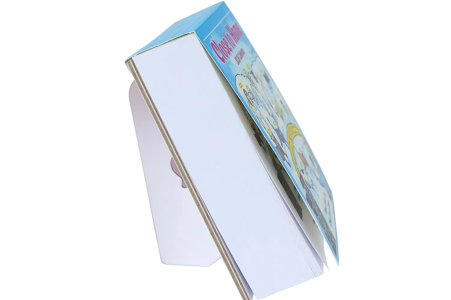 perfect binding with easel backing daily calendar