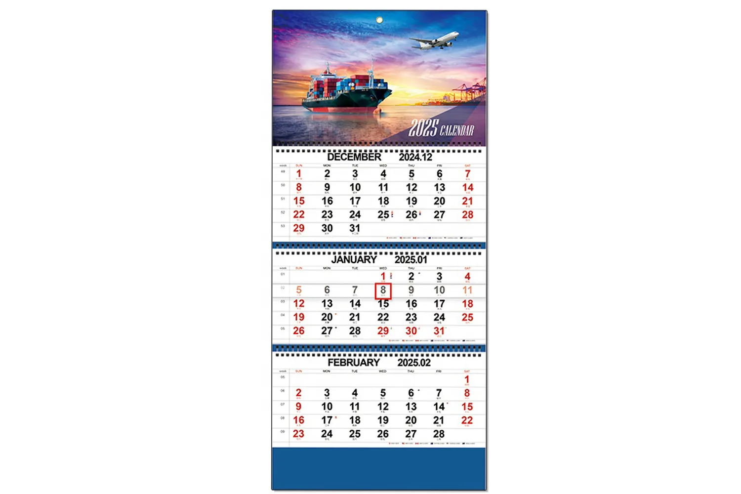 three month calendar