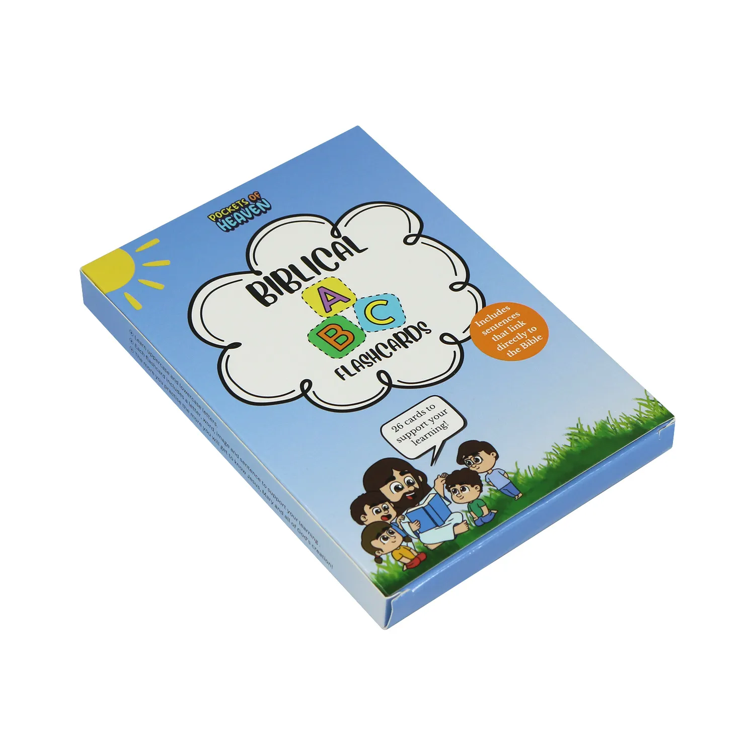 flash card with tuck box