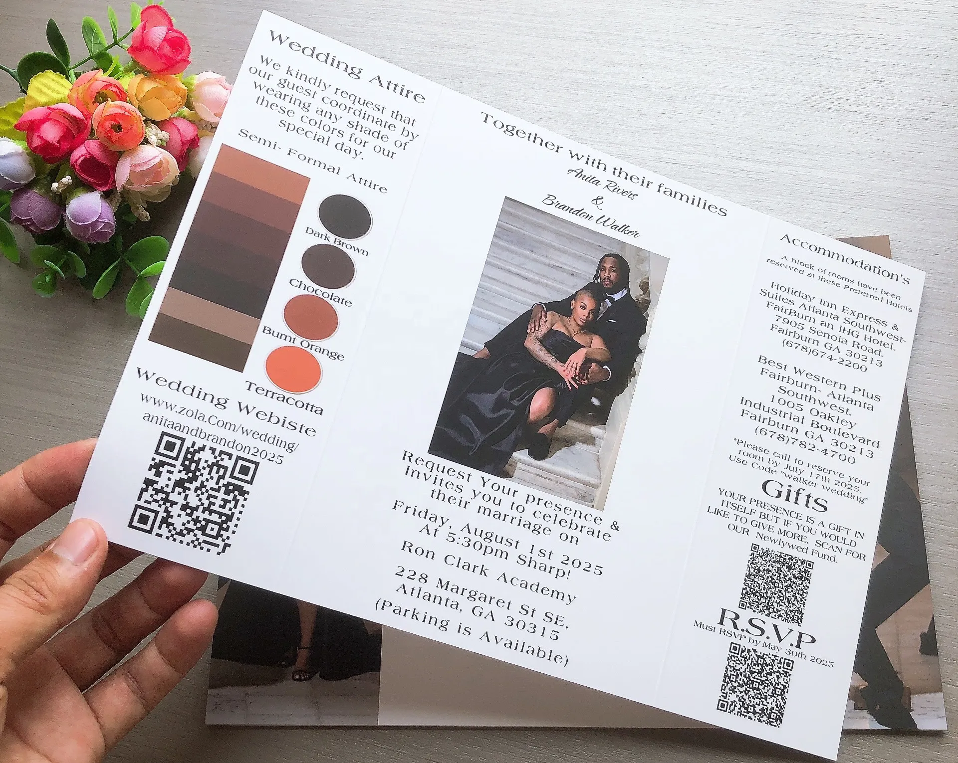 wedding program printing