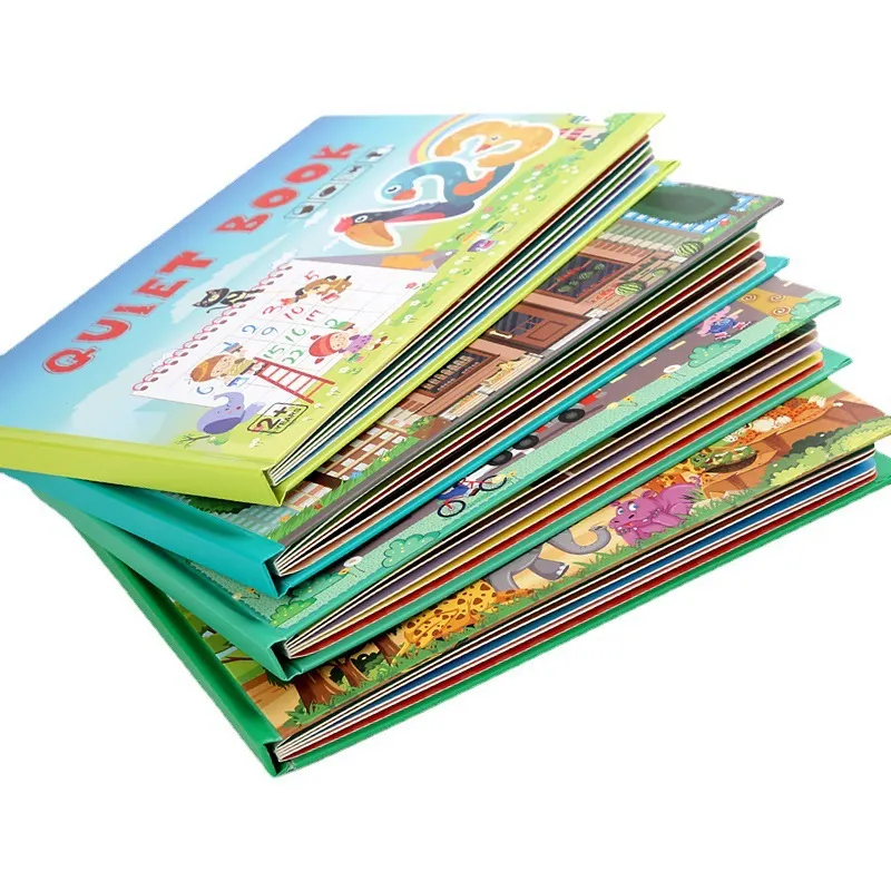 board book binding busy book
