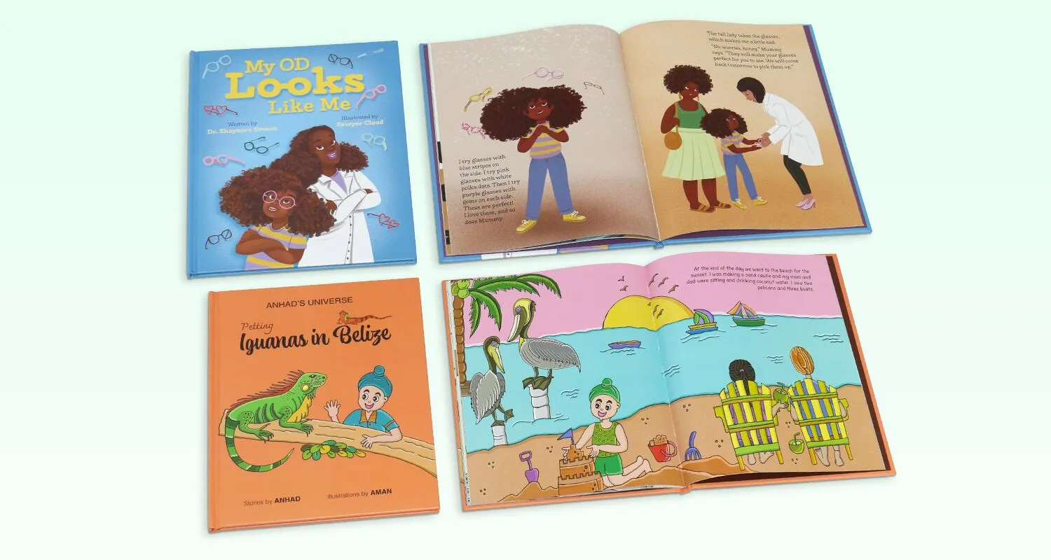 portrait children's book