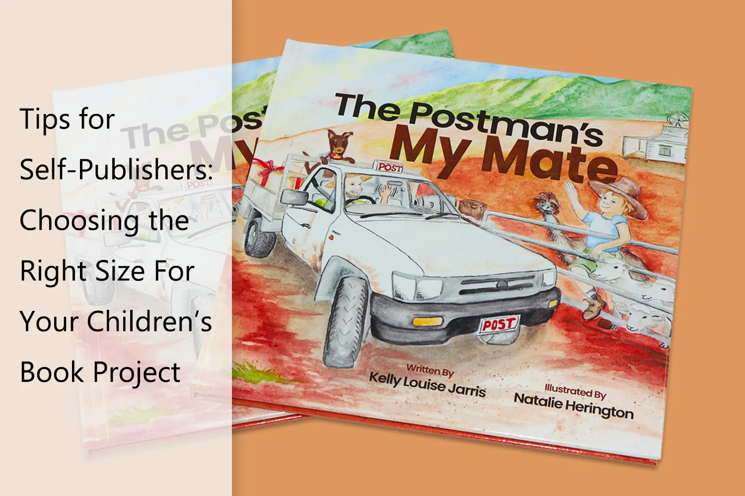 tips for self-publishers choosing the right size for your children’s book project