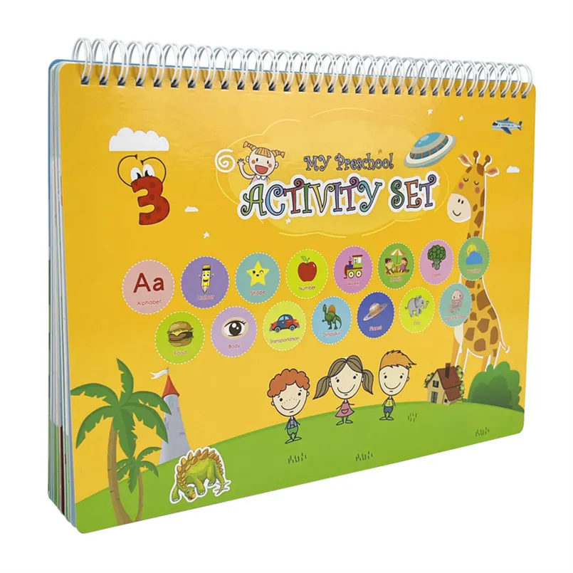 wire o binding busy book