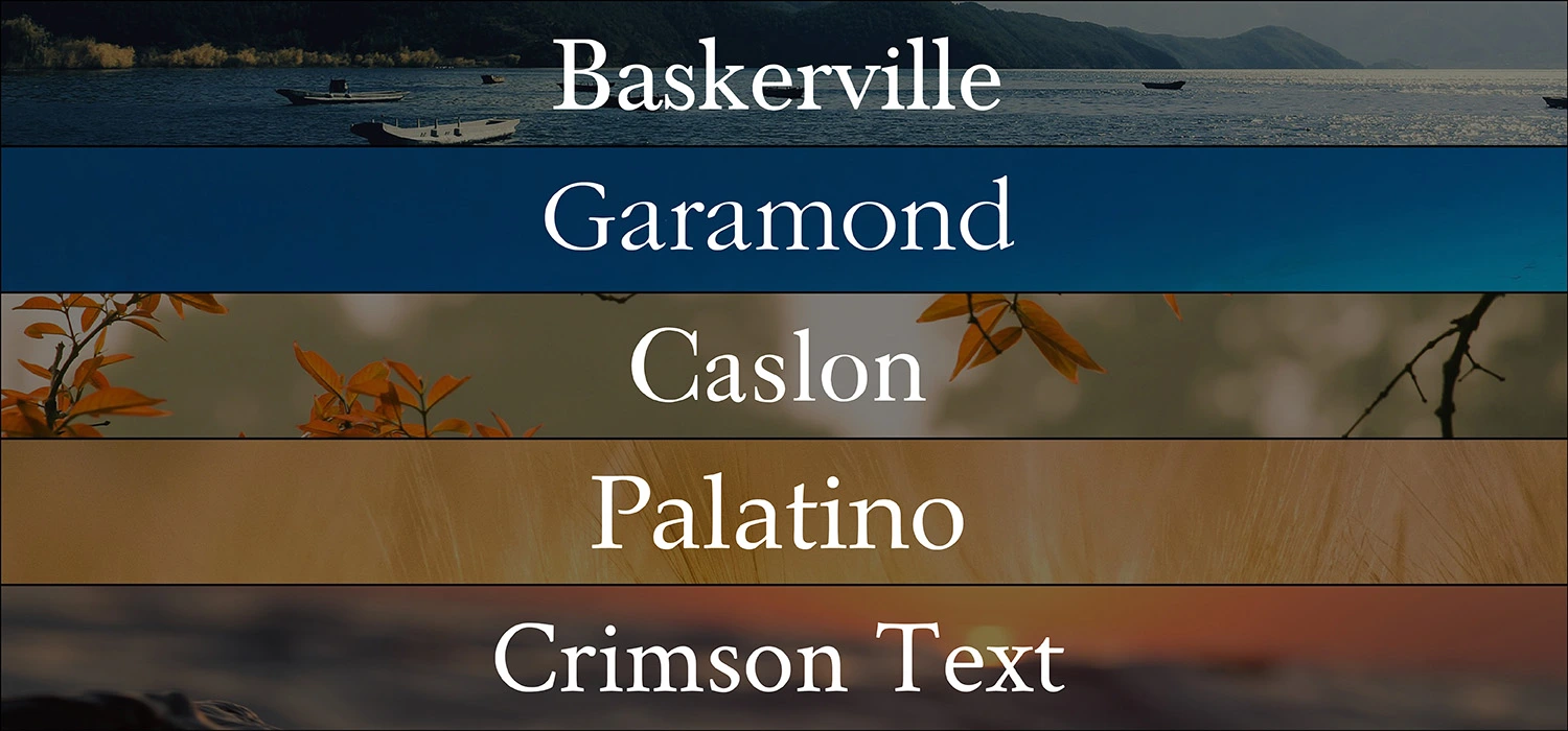 Best Fonts for Readability