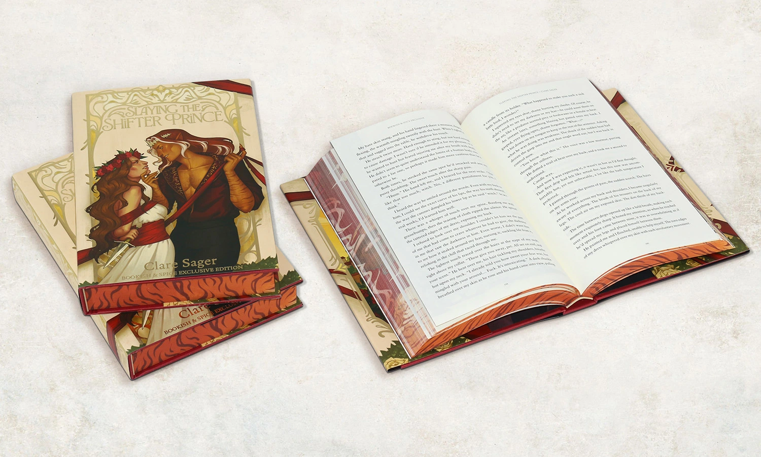 Hardcover Binding of Sprayed Edges