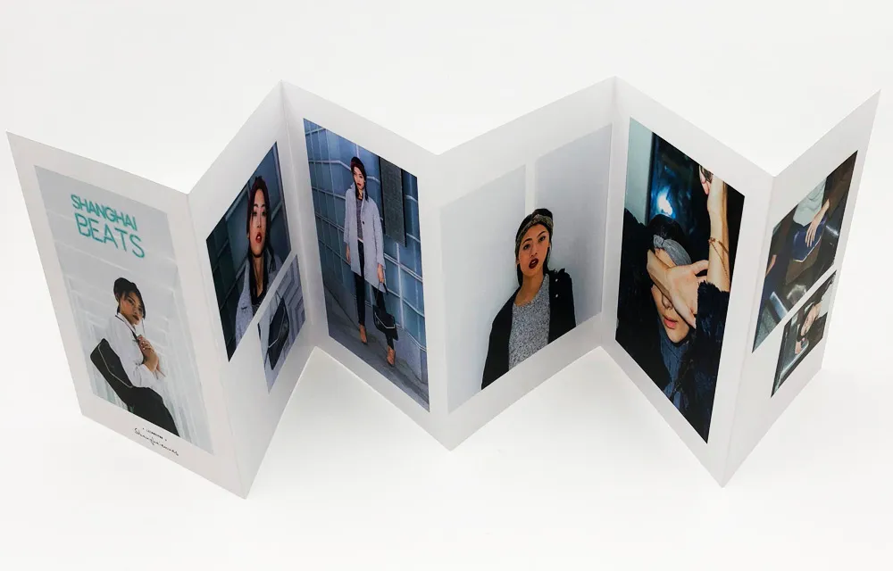 accordion binding portfolio