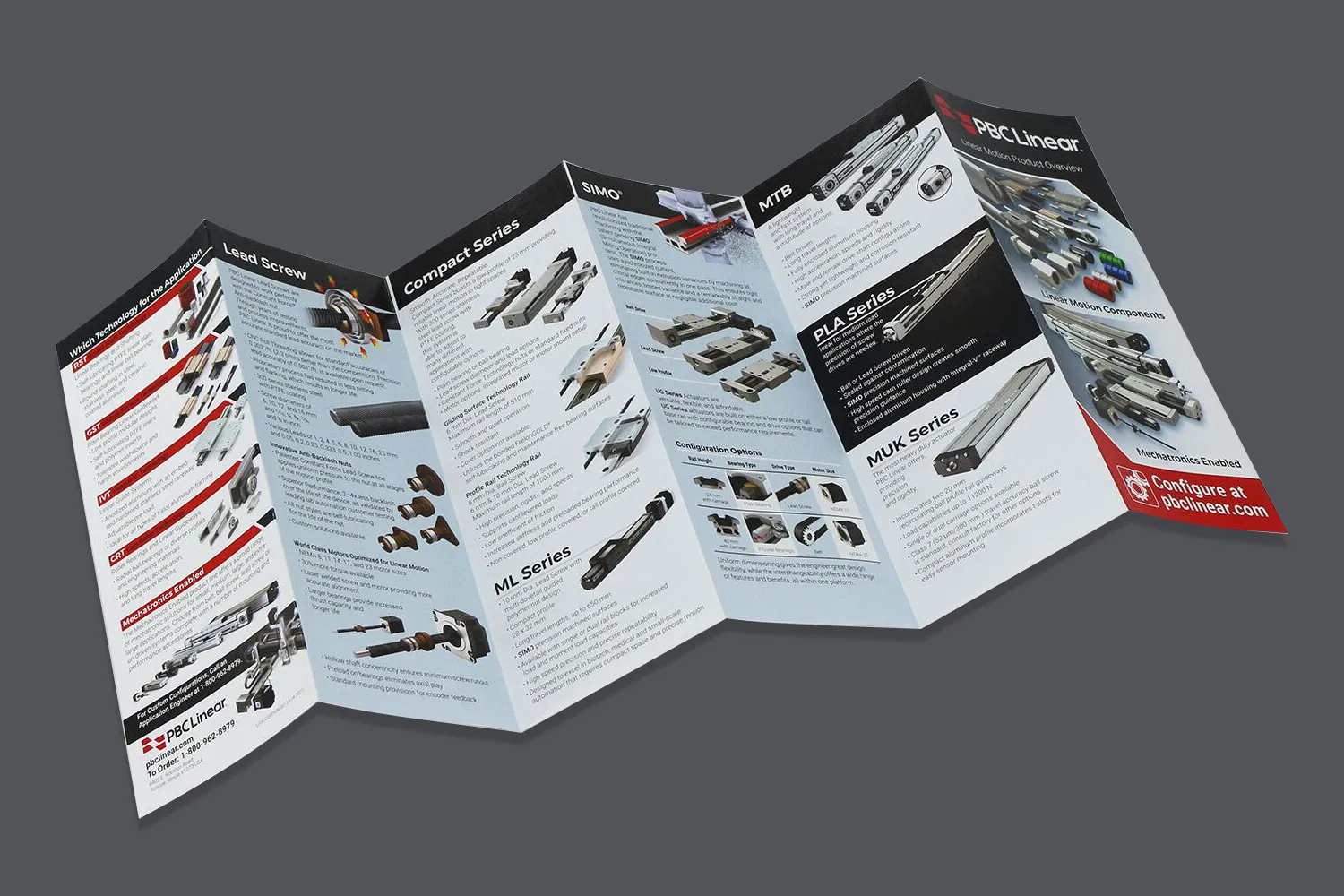 accordion style brochure