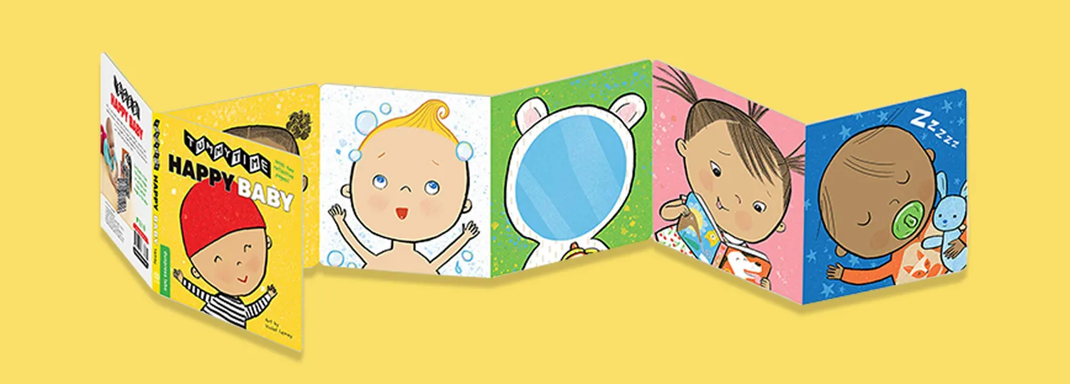 accordion style children's book