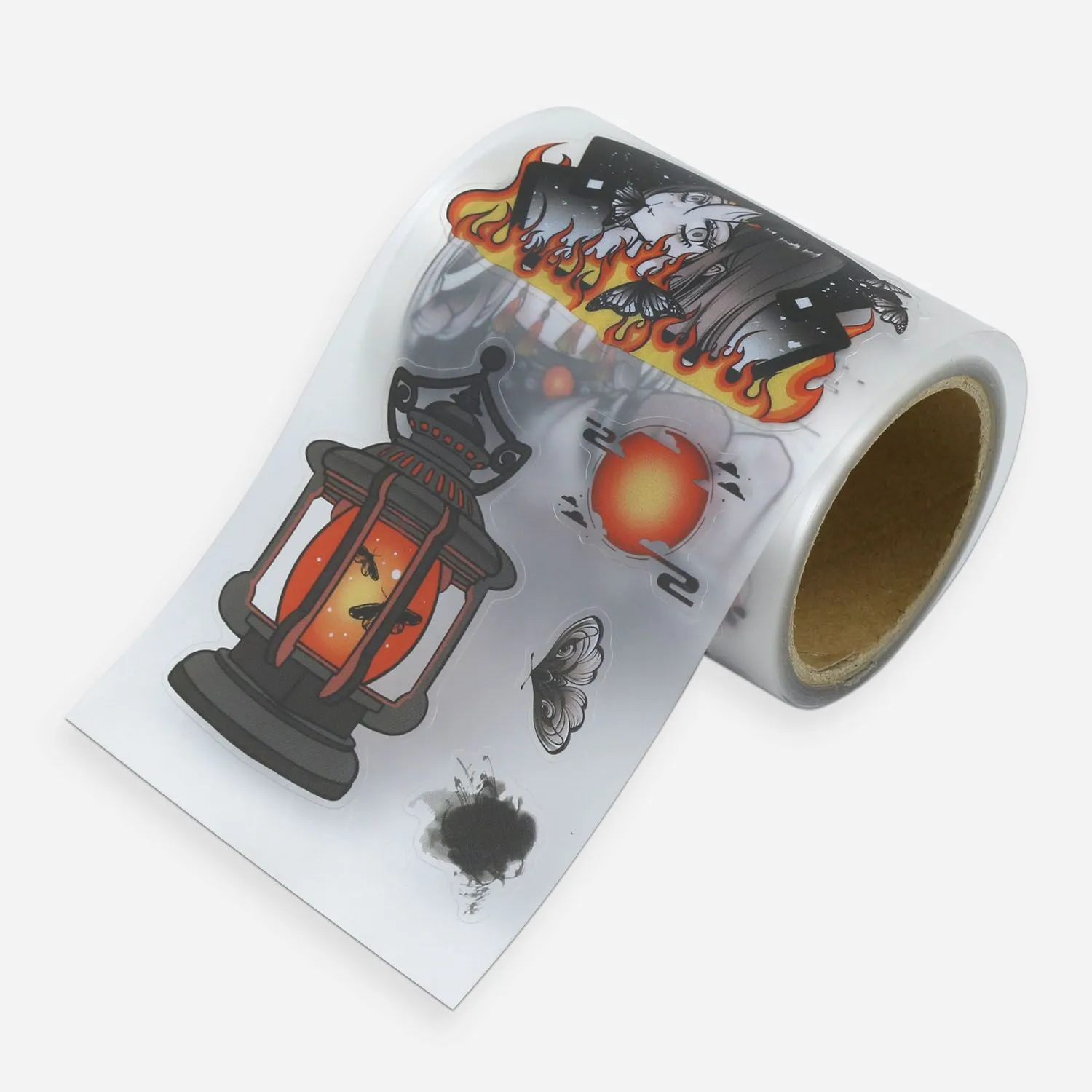 clear vinyl sticker printing