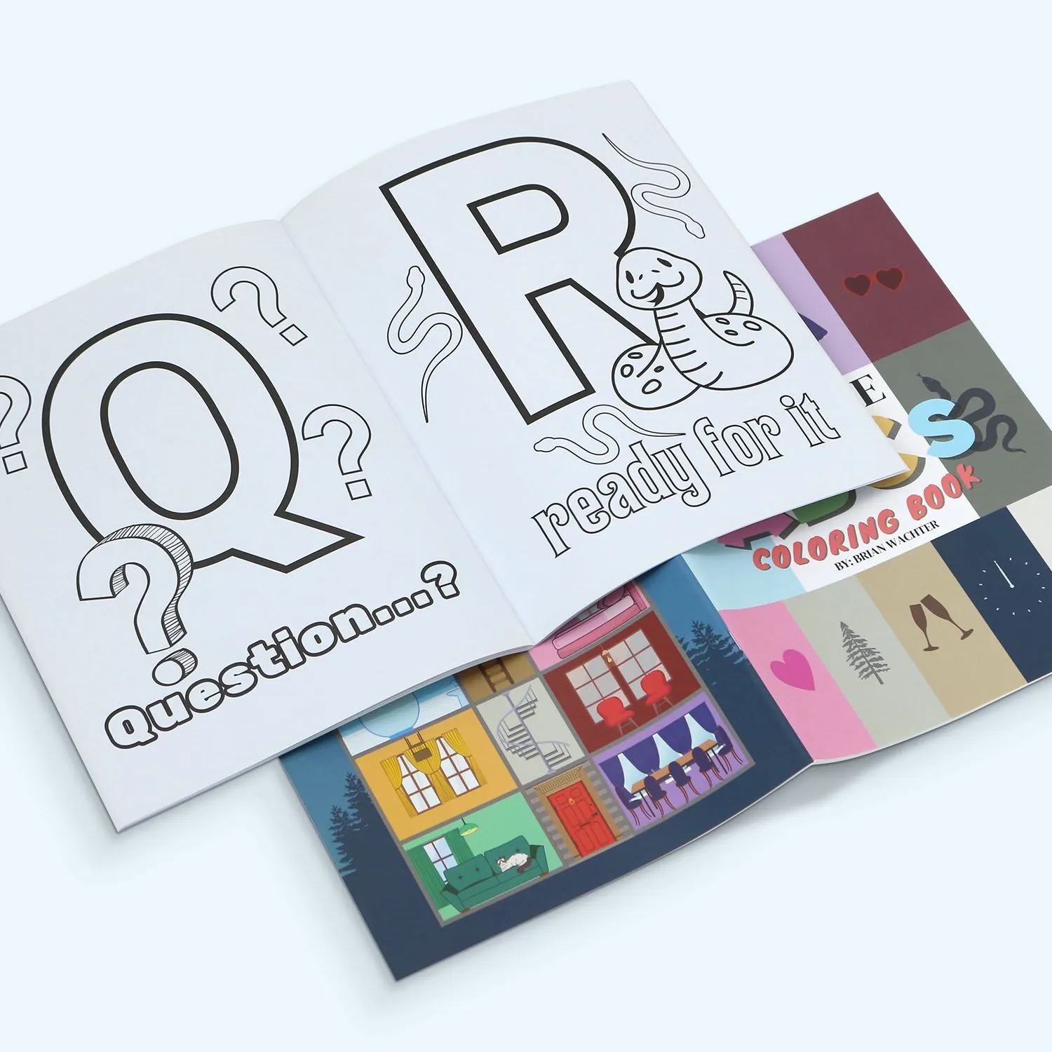 coloring book printing-