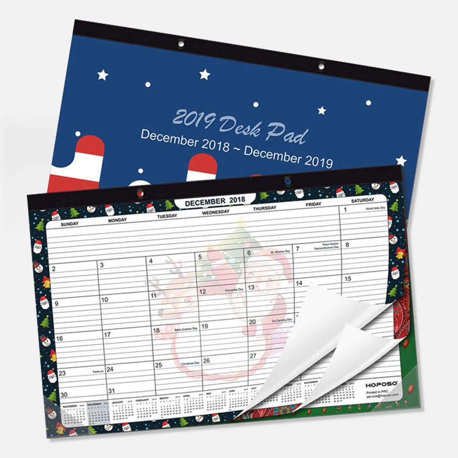 desk pad calendar printing