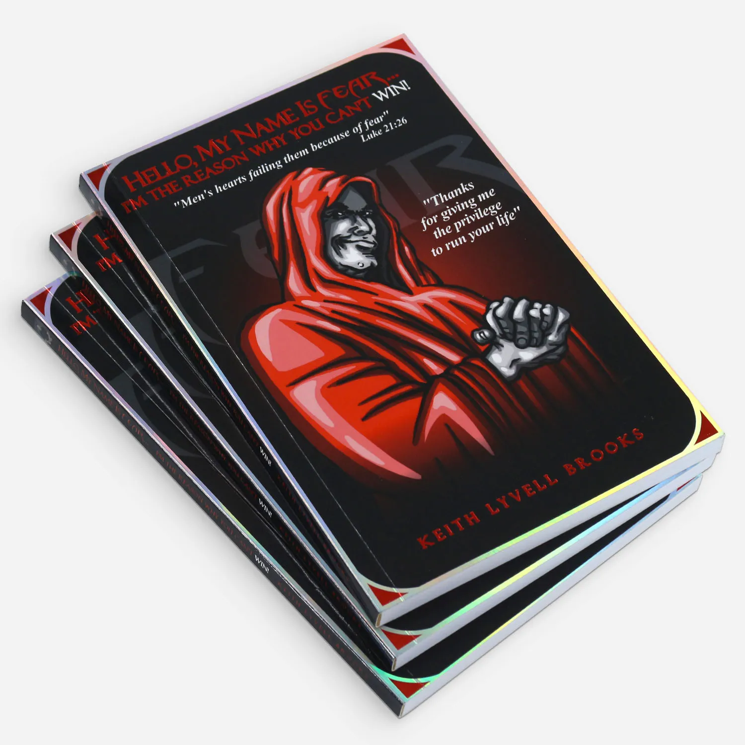 holographic cover book printing