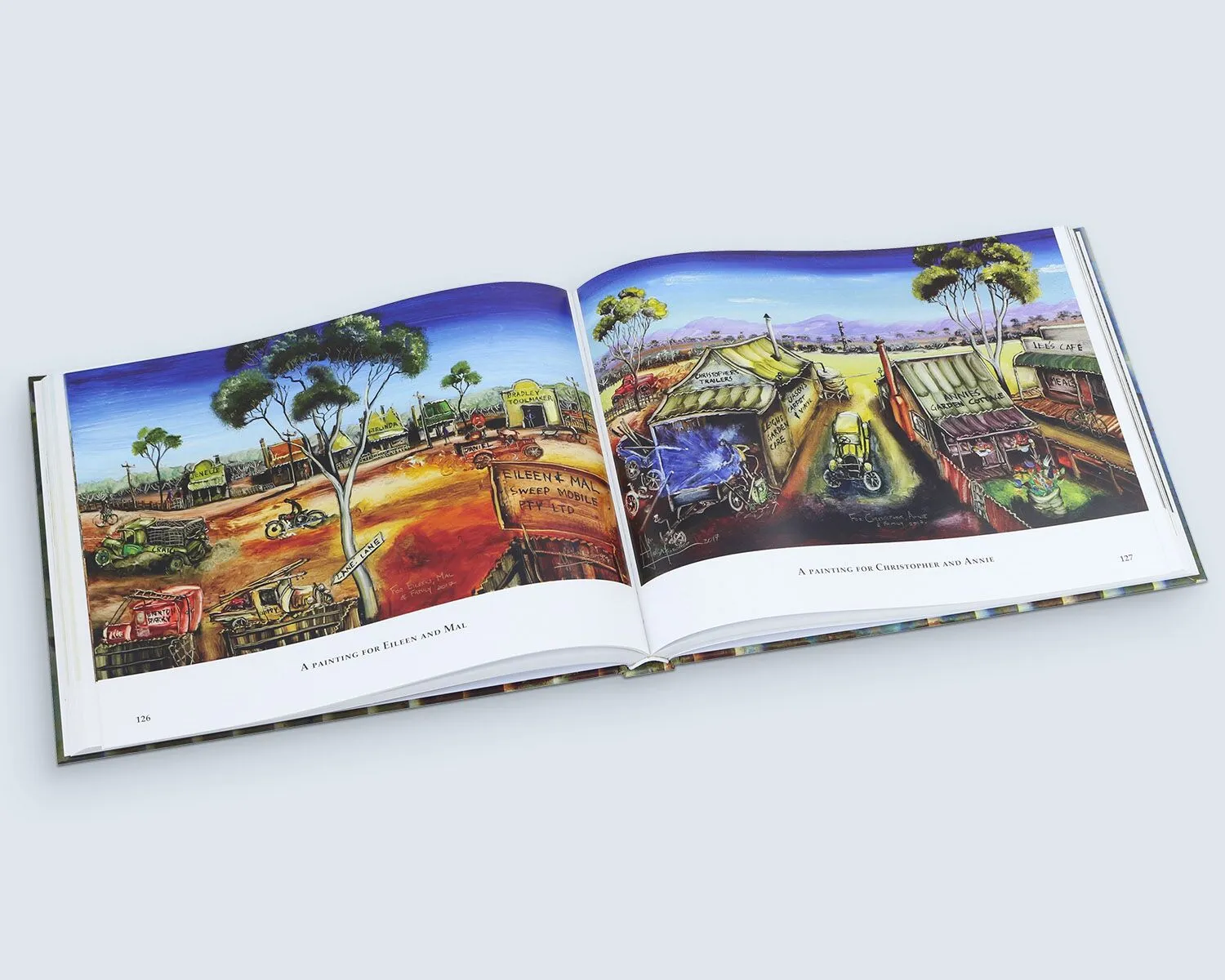 landscape art book printing