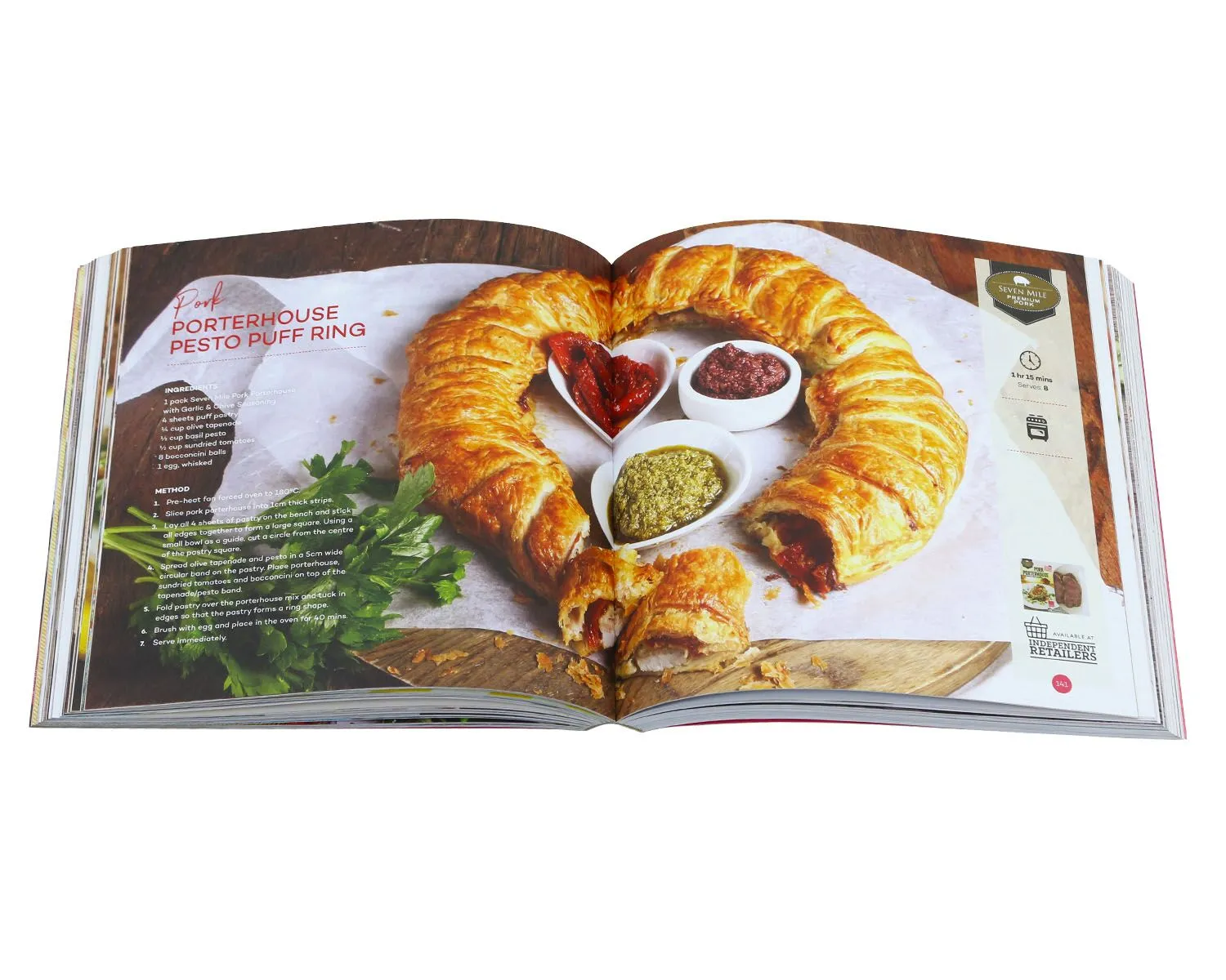 square cookbook printing