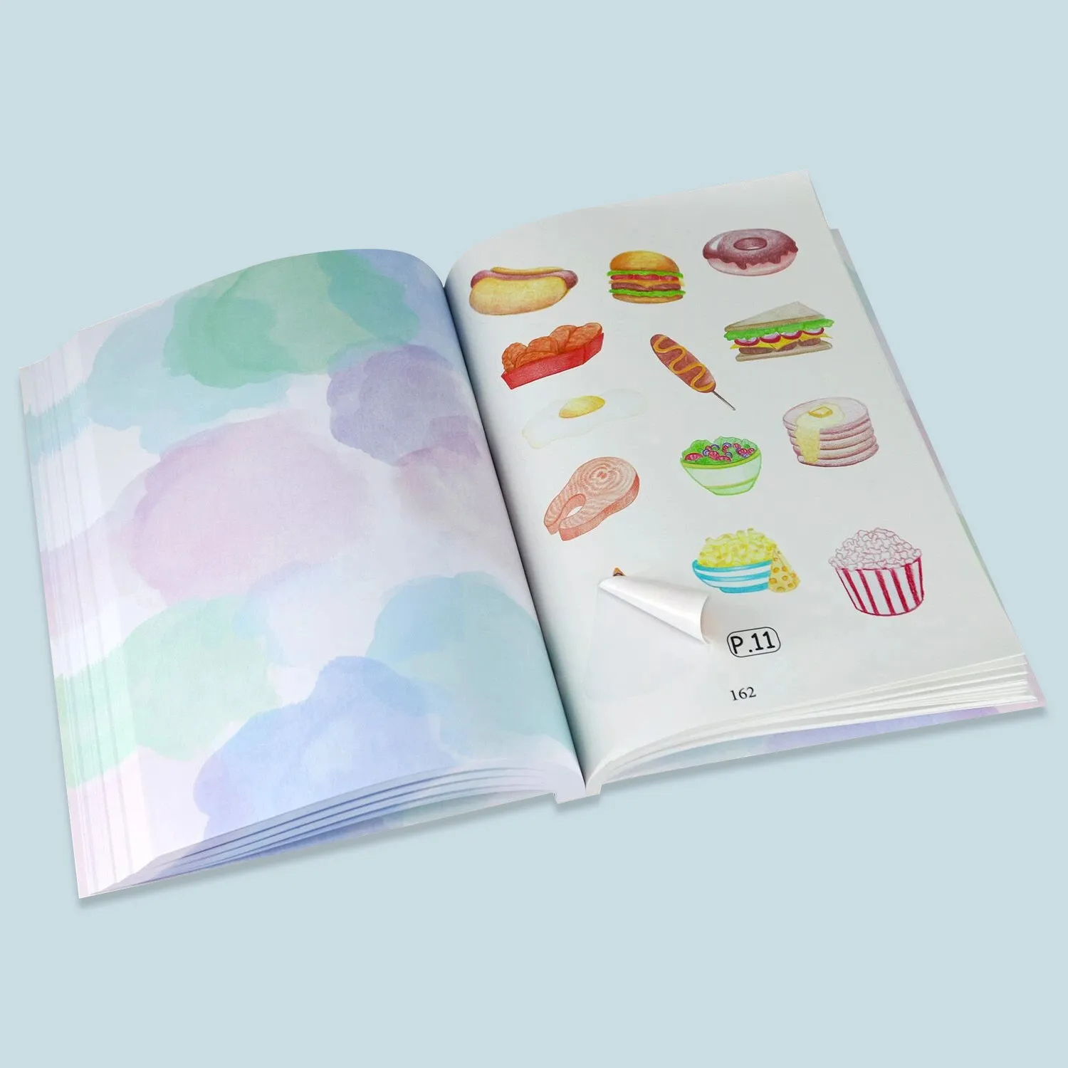 sticker book printing-