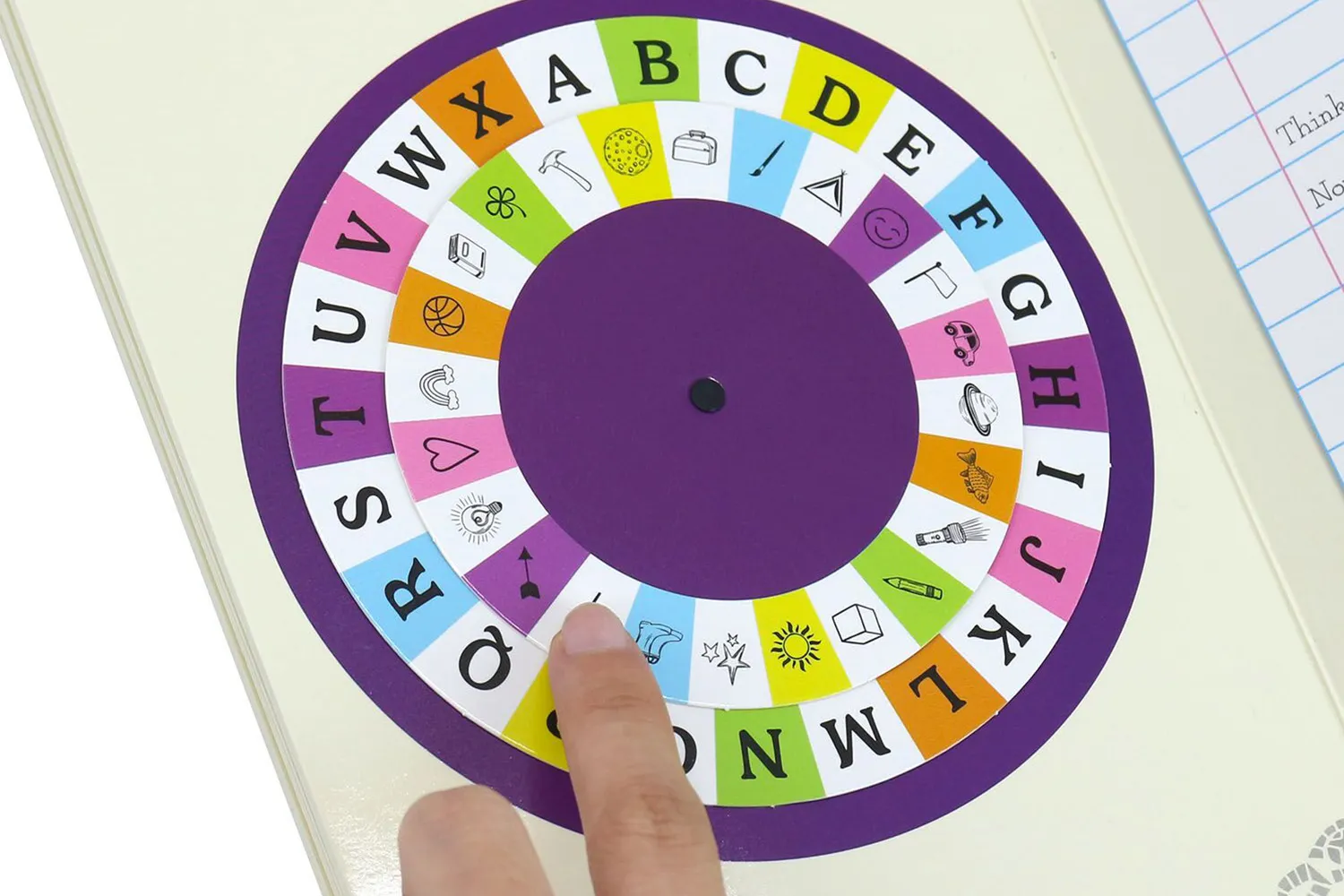 Rotating Wheel Board Book