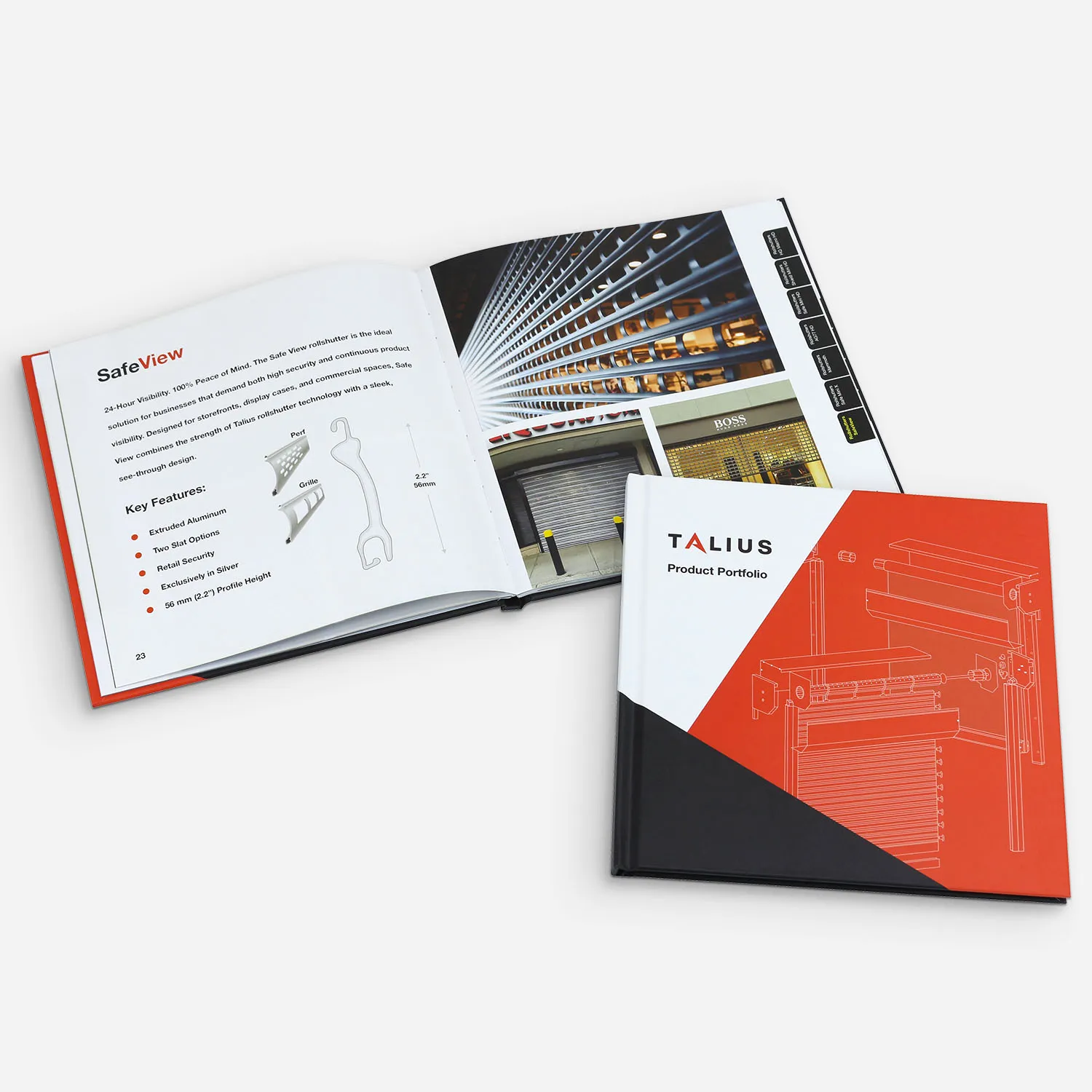 custom portfolio book printing