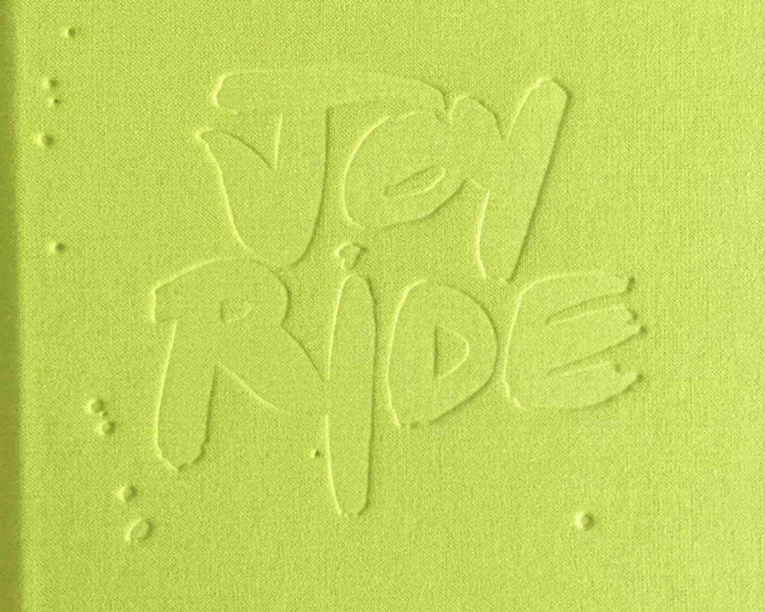 embossing on cloth cover