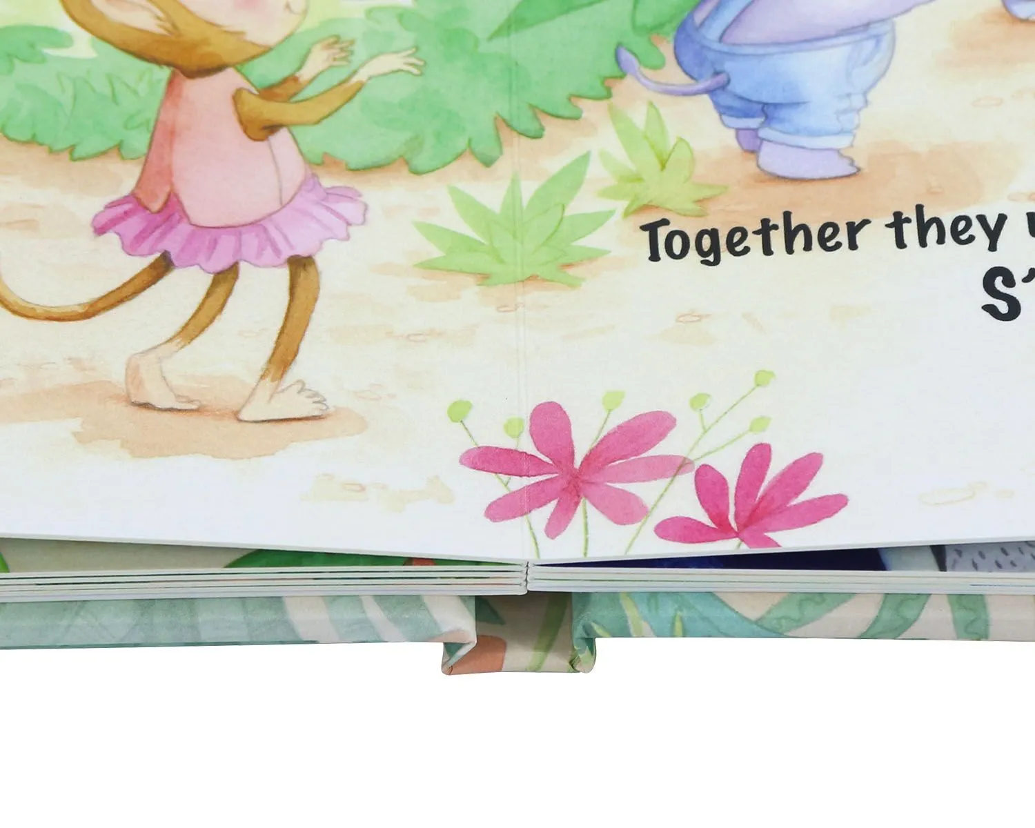 hardcover board book binding