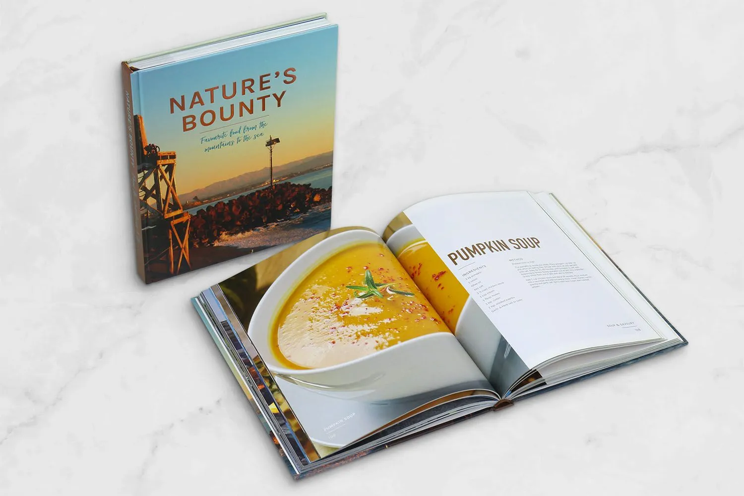 hardcover cookbook printing