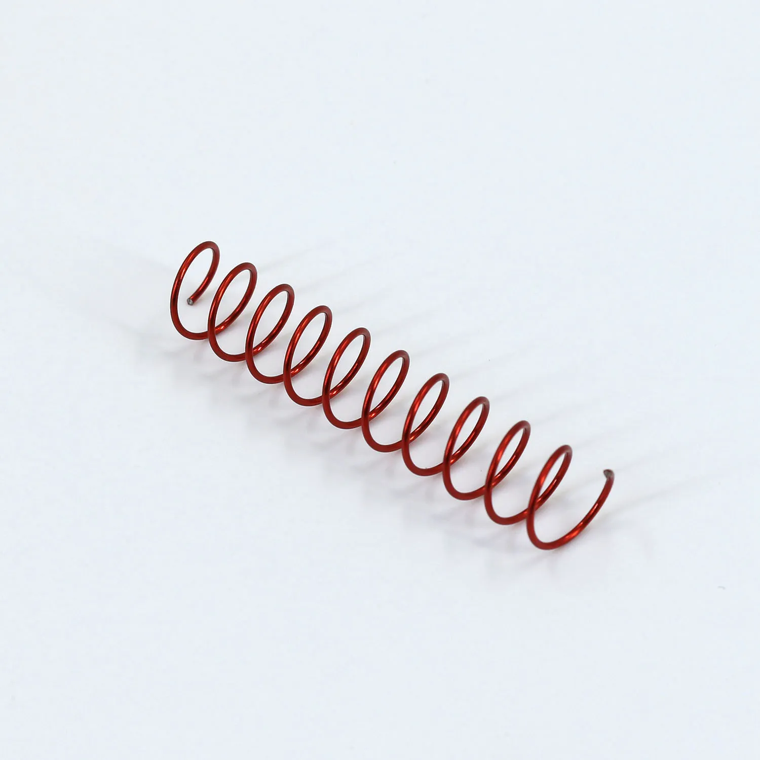 metal coil rose red