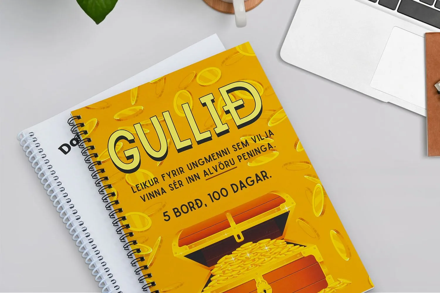 spiral or wire bound workbook