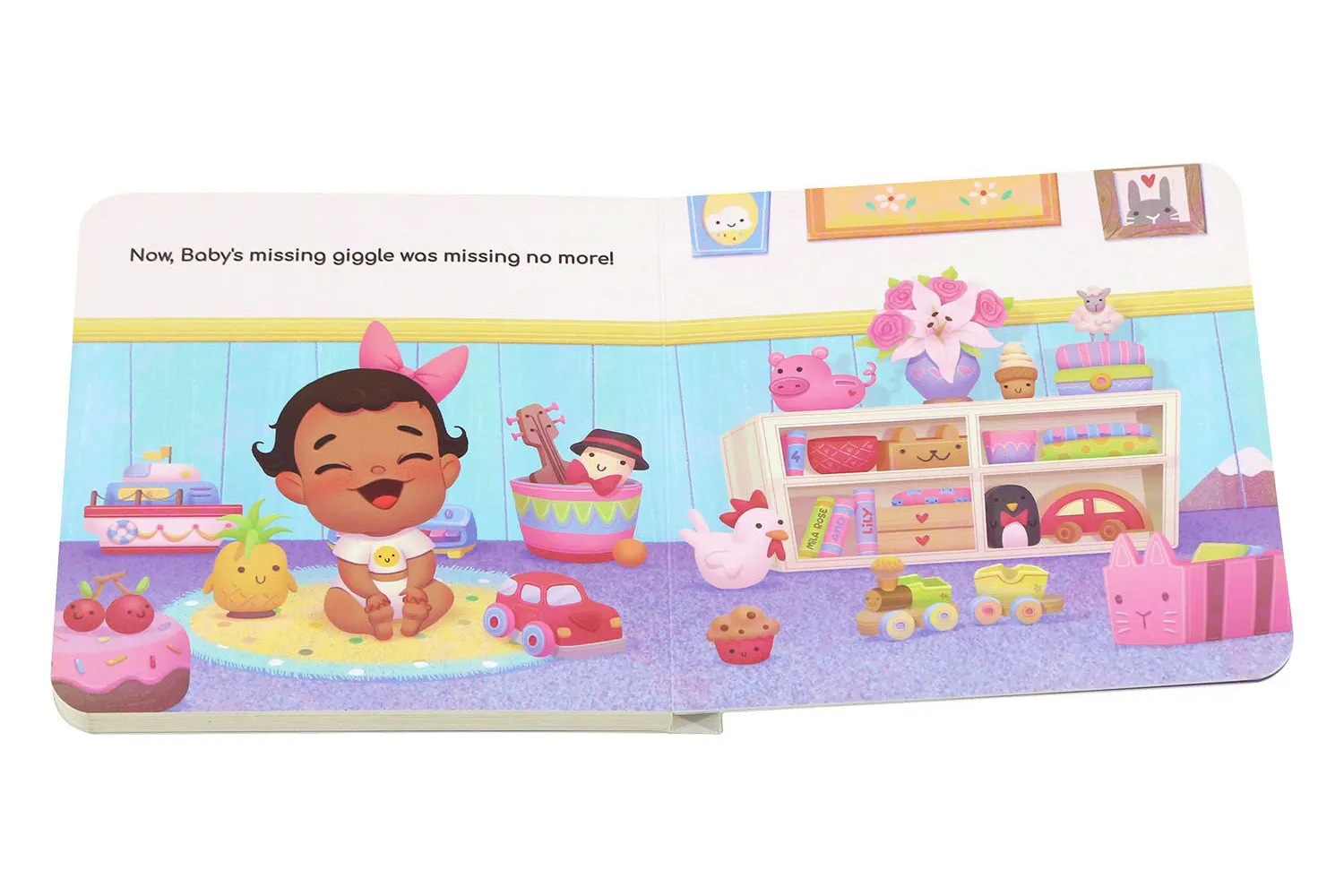 square board book printing-