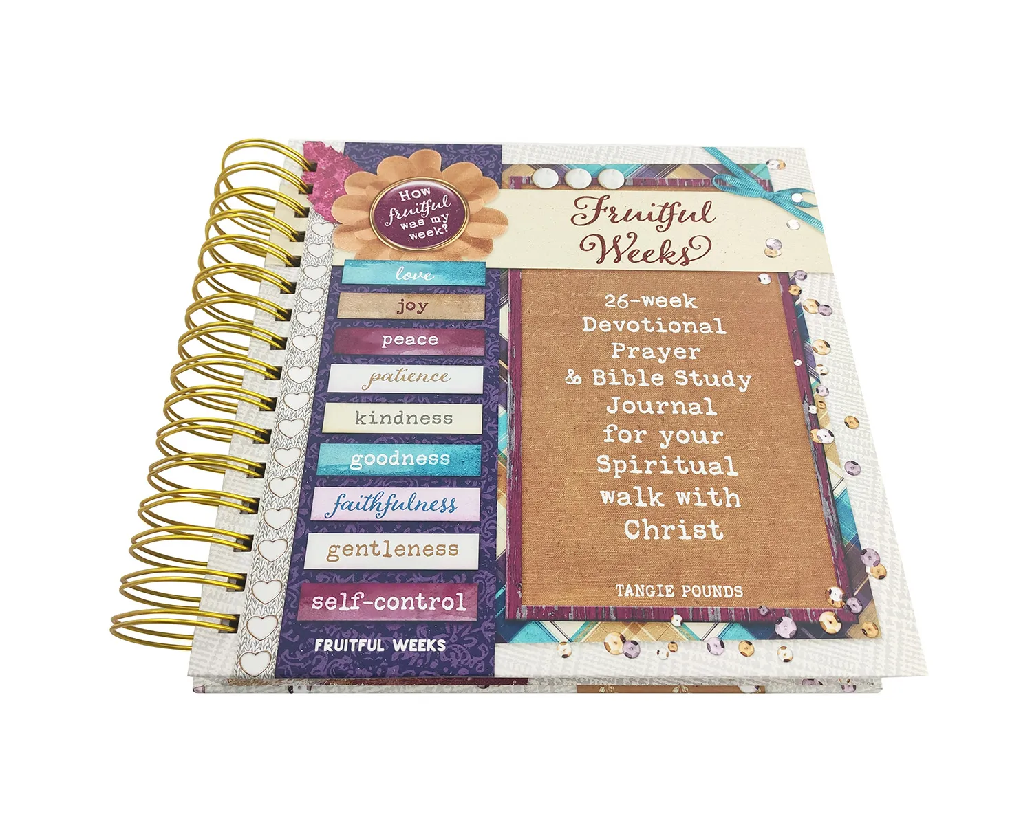 square wire bound book