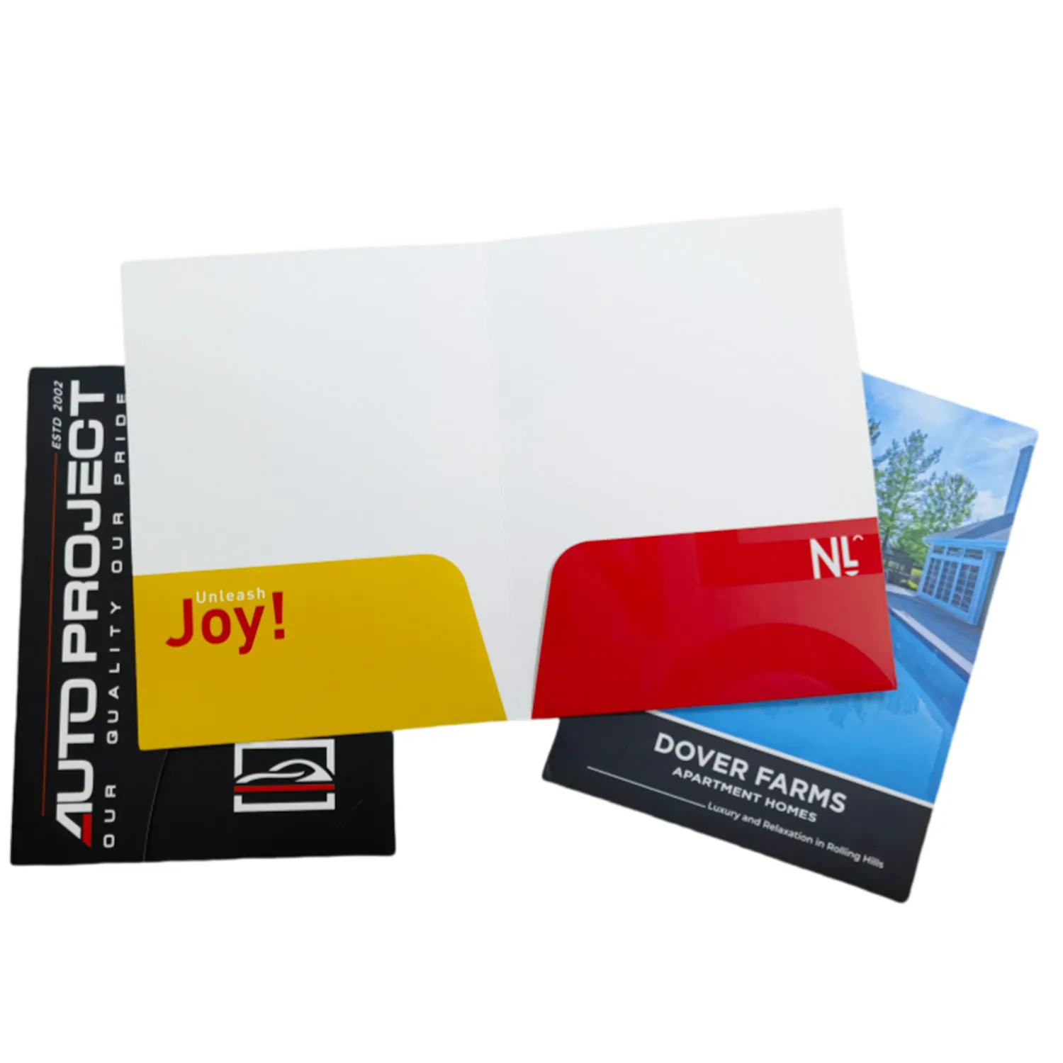 custom presentation folder printing