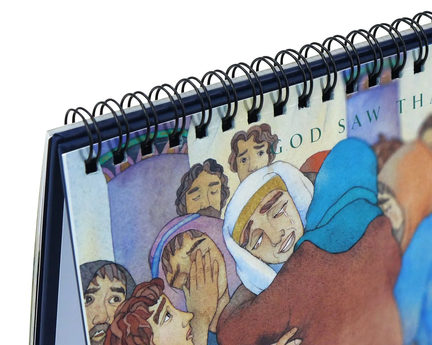 wire o binding deck calendar