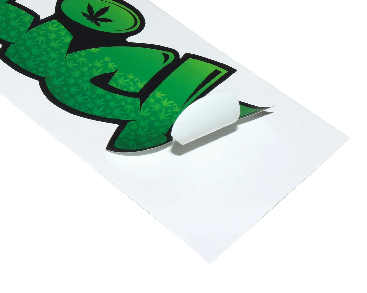 coated paper sticker