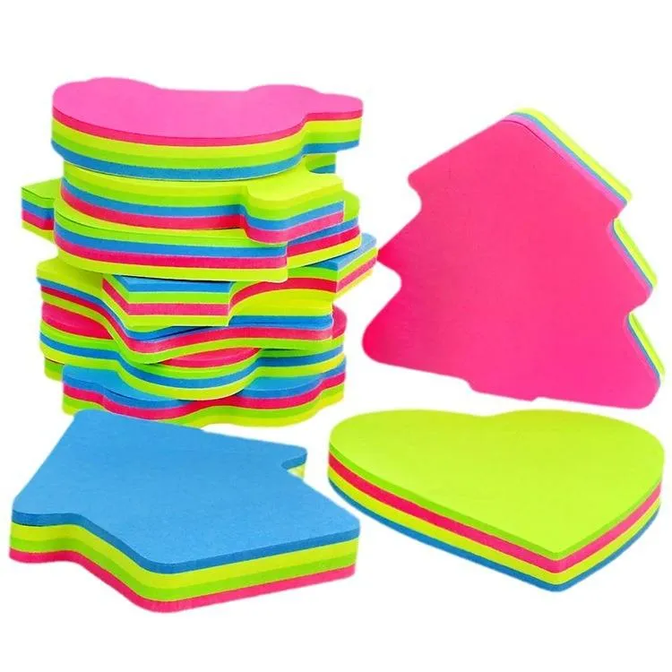 colored paper sticky notes